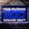 Miller Genuine Draft Banner LED Neon Sign