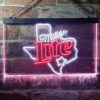 Miller Lite Map Star LED Neon Sign