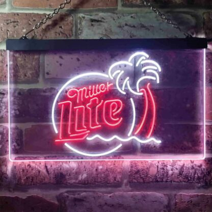 Miller Lite - Tropical 2 LED Neon Sign neon sign LED