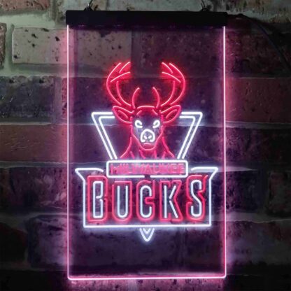 Milwaukee Bucks Logo LED Neon Sign neon sign LED