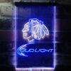 Chicago Blackhawks Bud Light LED Neon Sign