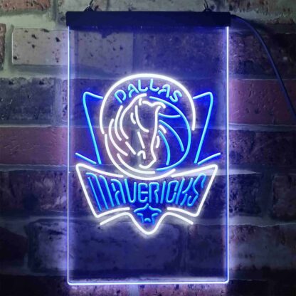 Dallas Mavericks Logo LED Neon Sign - Legacy Edition neon sign LED