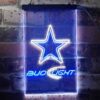 Dallas Cowboys Bud Light 2 LED Neon Sign