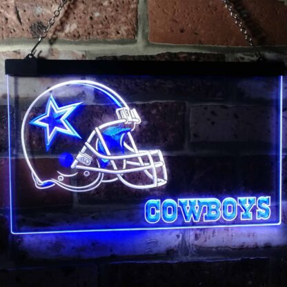 Dallas Cowboys Helmet LED Neon Sign neon sign LED