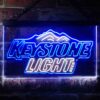 aKeystone Light Mountain Logo LED Neon Sign