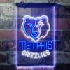 aMemphis Grizzlies Logo LED Neon Sign