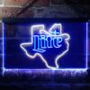 aMiller Lite Cowboy LED Neon Sign