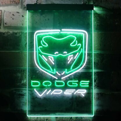 Dodge Viper Fangs LED Neon Sign neon sign LED