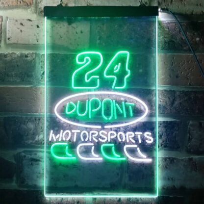 Dupont Motorsports 24 LED Neon Sign neon sign LED