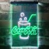 Coca-Cola Cup with Bubbles LED Neon Sign
