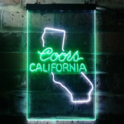 Coors Light California Map LED Neon Sign neon sign LED