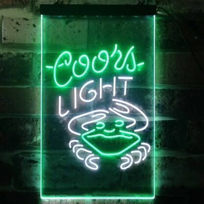 Coors Light Crabby LED Neon Sign neon sign LED