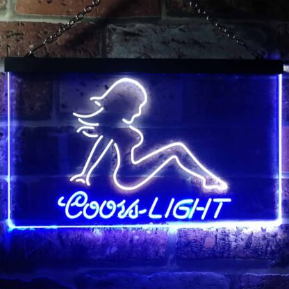 Coors Light Girl 2 LED Neon Sign neon sign LED