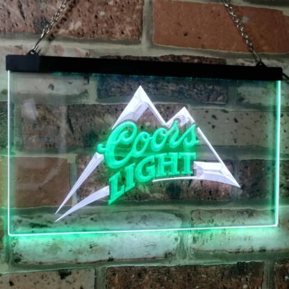 Coors Light Mountain LED Neon Sign neon sign LED