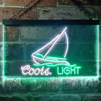 Coors Light Sailboat 2 LED Neon Sign neon sign LED