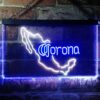 Corona Extra - Mexico Map LED Neon Sign