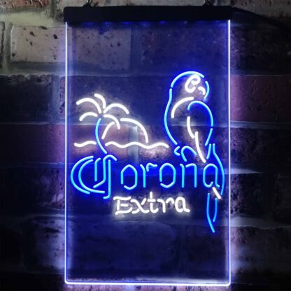 Corona Extra - Tropical Parrot 2 LED Neon Sign neon sign LED