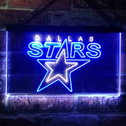 Dallas Stars Logo 2 LED Neon Sign - Legacy Edition neon sign LED