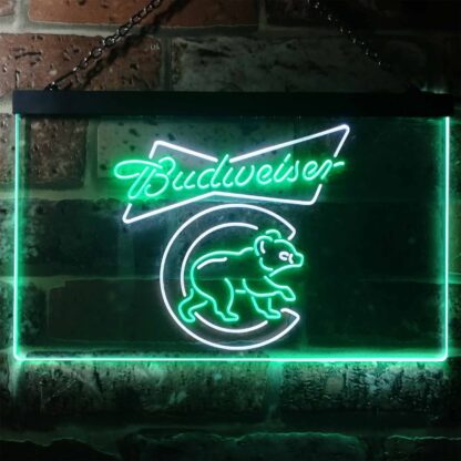 Chicago Cubs Budweiser LED Neon Sign neon sign LED