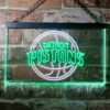 Detroit Pistons Logo LED Neon Sign