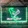 Houston Texans Bud Light LED Neon Sign