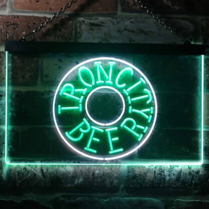 Iron City Beer Wheel LED Neon Sign neon sign LED