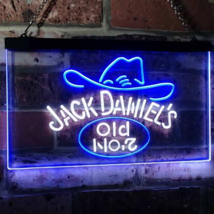 Jack Daniel's Cowboy Hat Old No. 7 LED Neon Sign neon sign LED