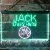 Jack Daniels Jack Lives Here LED Neon Sign