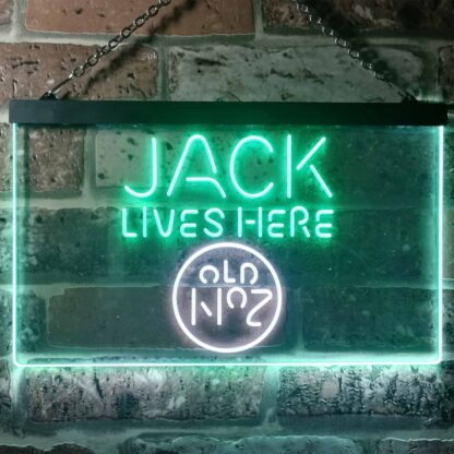 Jack Daniel's Jack Lives Here LED Neon Sign neon sign LED