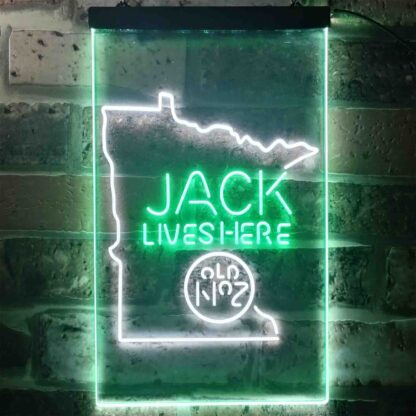 Jack Daniel's Jack Lives Here - Minnesota LED Neon Sign neon sign LED