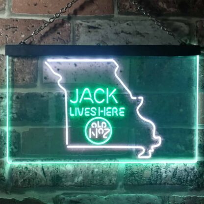Jack Daniel's Jack Lives Here - Missouri LED Neon Sign neon sign LED