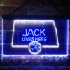 Jack Daniels Jack Lives Here North Dakota LED Neon Sign