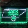 Jack Daniels Jack Lives Here Tennessee LED Neon Sign
