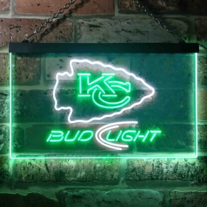 Kansas City Chiefs Bud Light LED Neon Sign neon sign LED