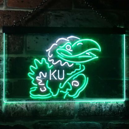 Kansas Jayhawks KU Logo LED Neon Sign neon sign LED