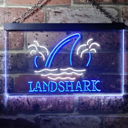 Landshark Lager - Sharkfin 2 LED Neon Sign neon sign LED