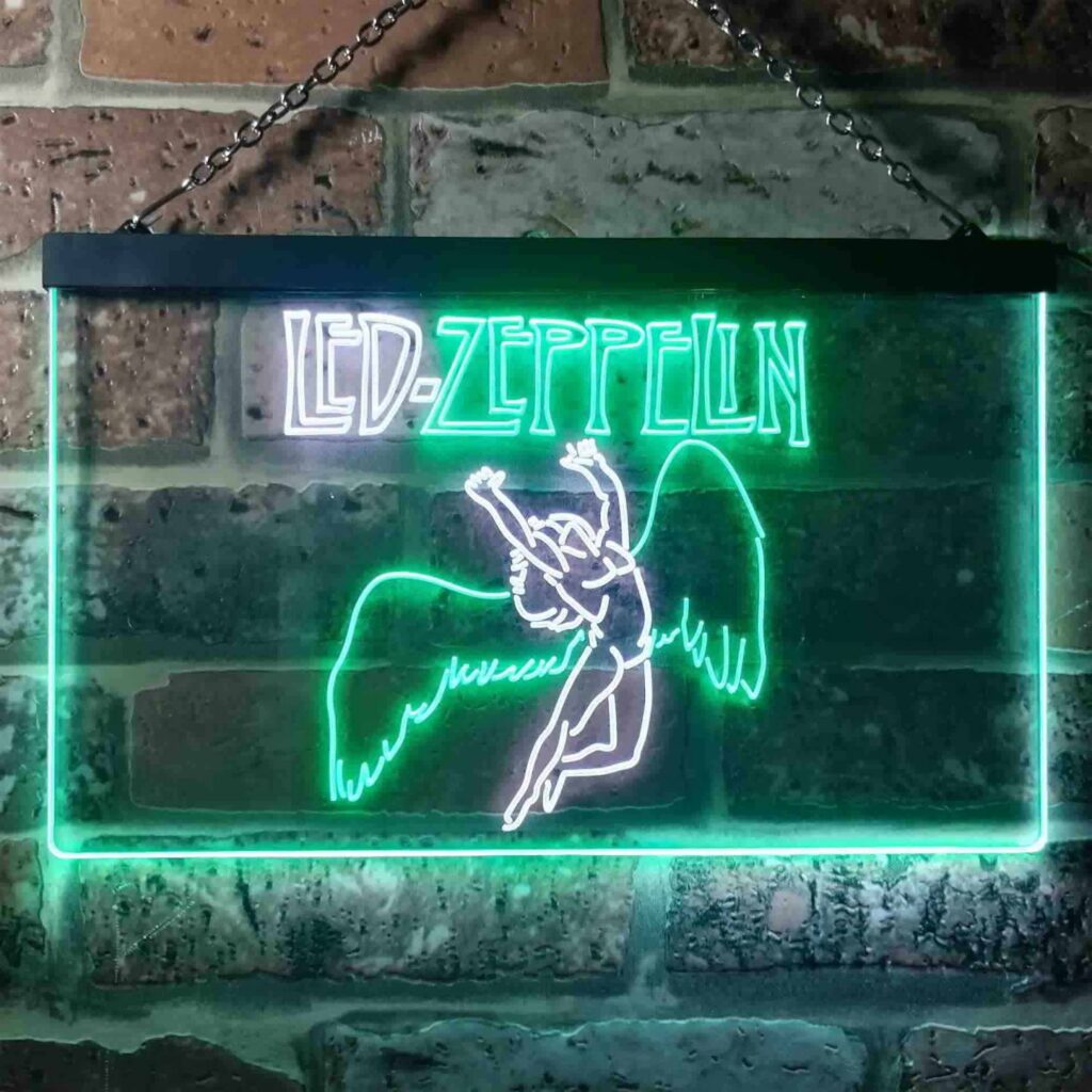 Led Zeppelin Angel LED Neon Sign - neon sign - LED sign - shop - What's ...