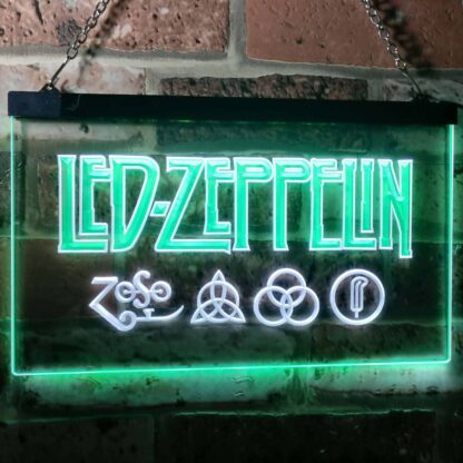 Led Zeppelin Logo 1 LED Neon Sign neon sign LED