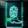 Lone Star Beer Shoe LED Neon Sign