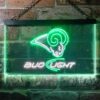 Los Angeles Rams Bud Light LED Neon Sign