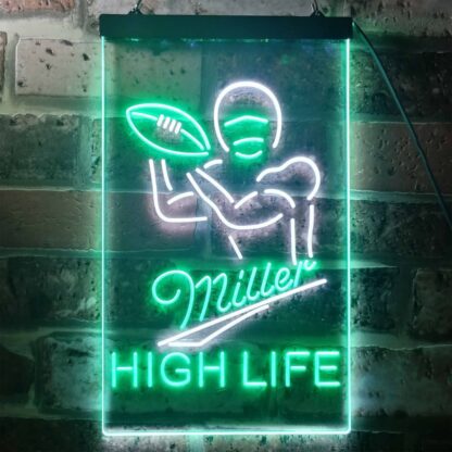 Miller Football 2 LED Neon Sign neon sign LED