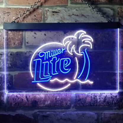 Miller Lite - Tropical 2 LED Neon Sign neon sign LED