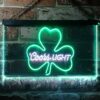 Coors Light Clover Shamrock LED Neon Sign