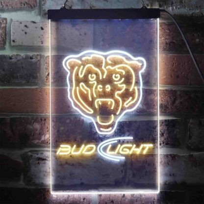 Chicago Bears Bud Light LED Neon Sign neon sign LED