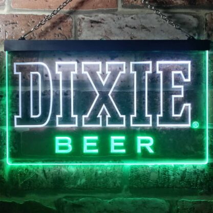 Dixie Beer Banner 1 LED Neon Sign neon sign LED