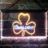 Coors Light Clover Shamrock LED Neon Sign