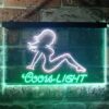 Coors Light Girl 2 LED Neon Sign