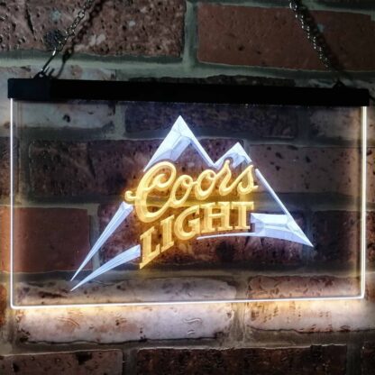 Coors Light Mountain LED Neon Sign neon sign LED