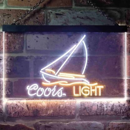 Coors Light Sailboat 2 LED Neon Sign neon sign LED