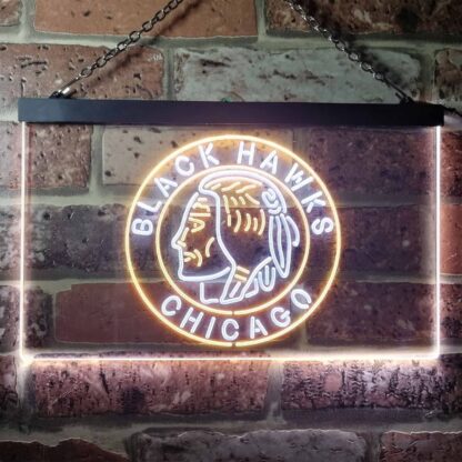 Chicago Blackhawks Logo 2 LED Neon Sign neon sign LED